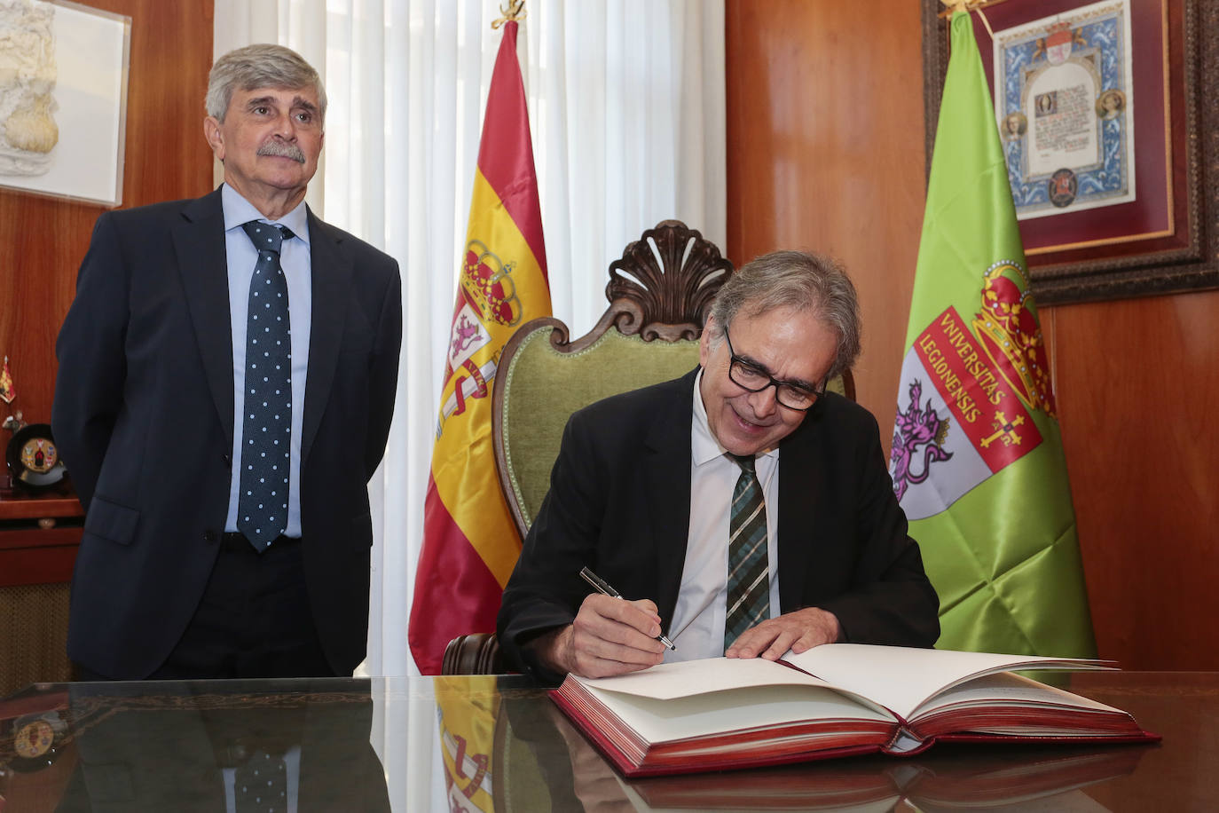 Joan Subirats visita la Universidad de León.