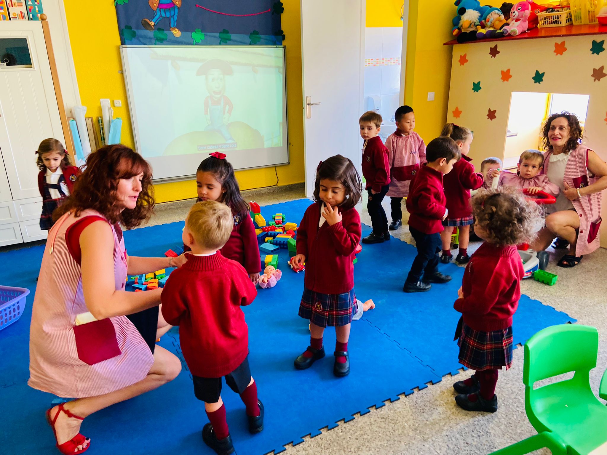Arranque del curso escolar 2002/2023 en las aulas del Colegio Leonés.