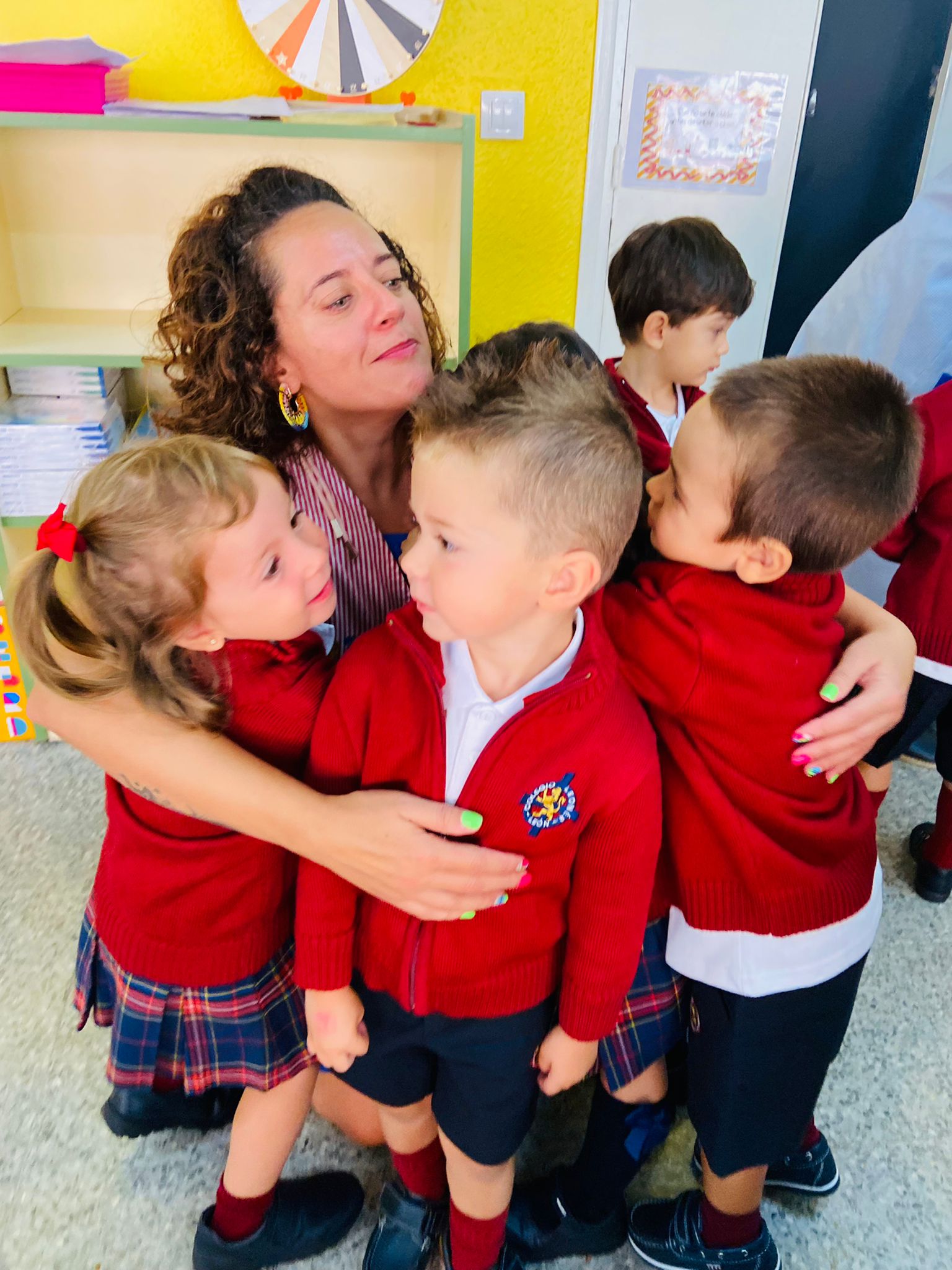 Arranque del curso escolar 2002/2023 en las aulas del Colegio Leonés.