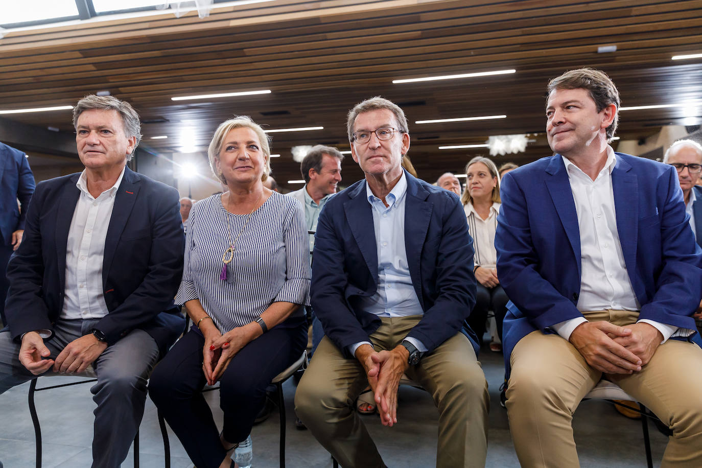 La Junta Directiva Regional del PP se ha celebrado este martes en Segovia.