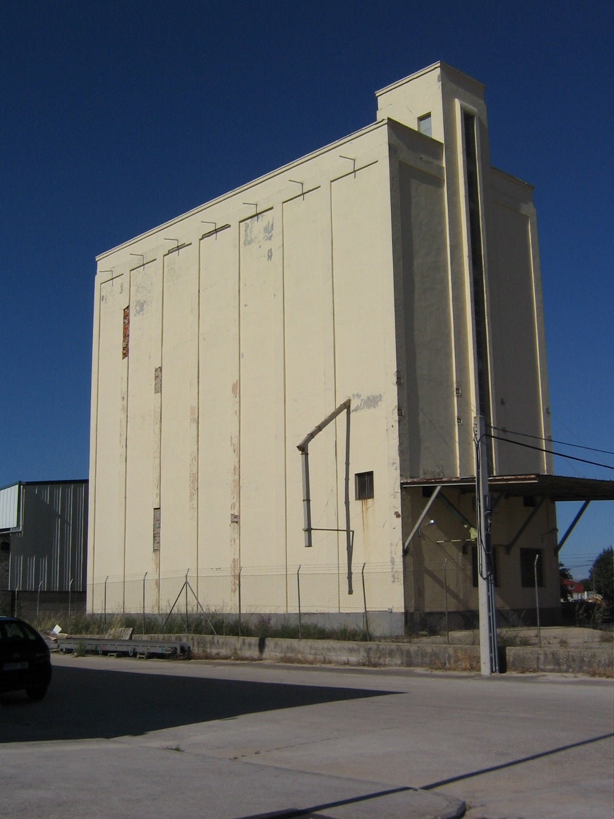 Silo en la localidad segoviana de Cuéllar. 