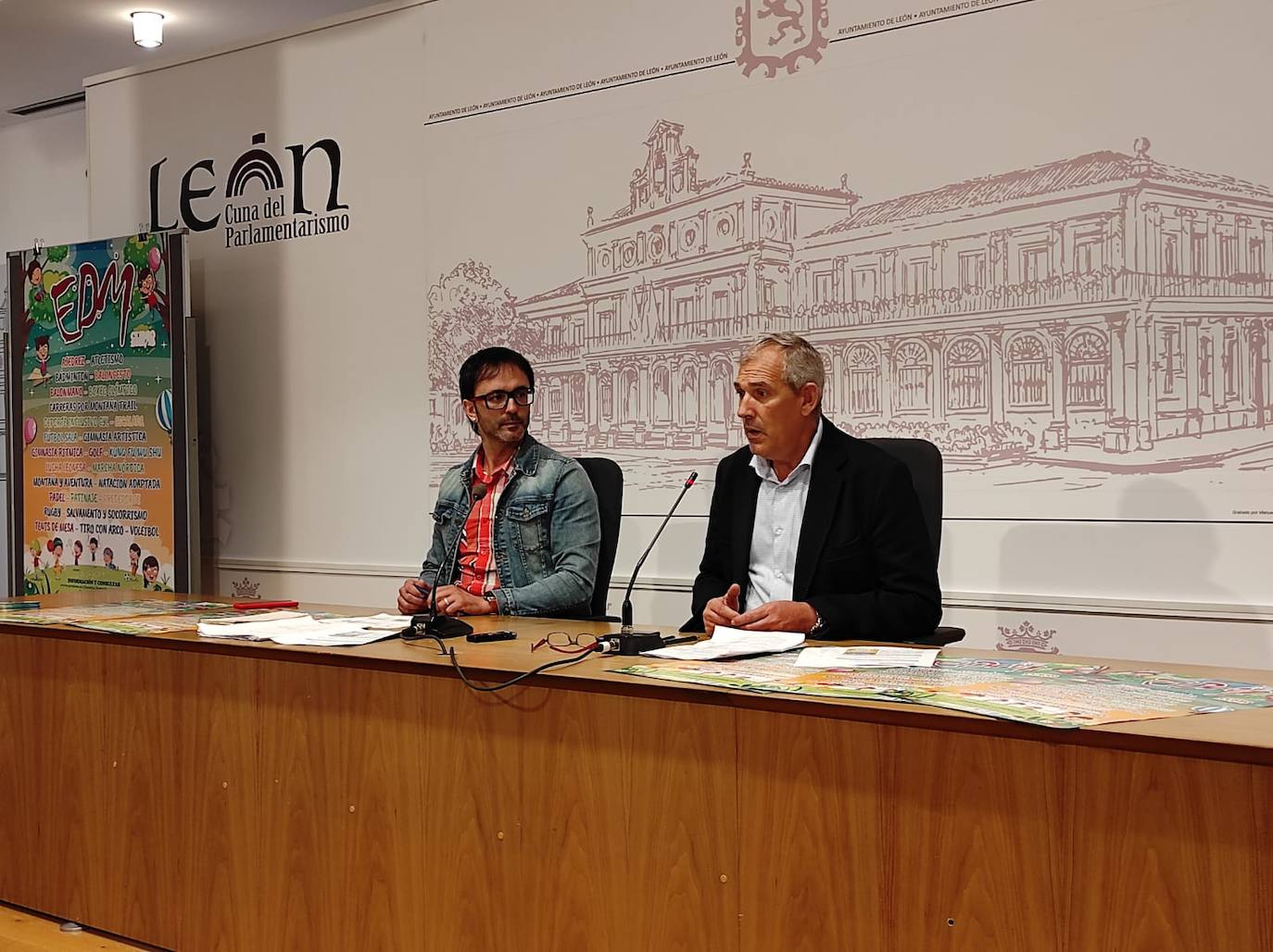 Presentación del nuevo curso de las Escuelas Deportivas Municipales en Léon