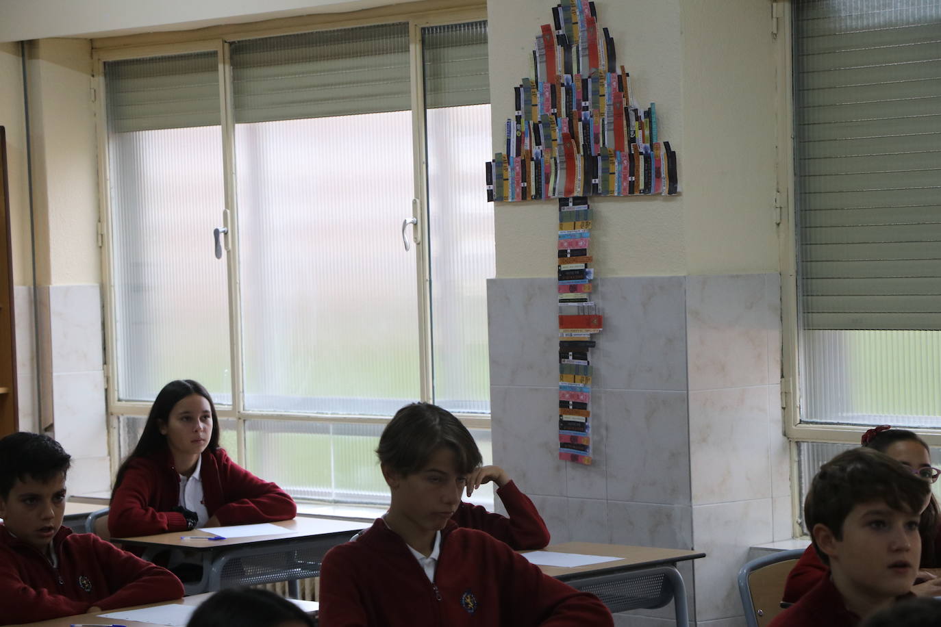 Inicio de curso para los alumnos de la ESO y Bachillerato del colegio Leonés.