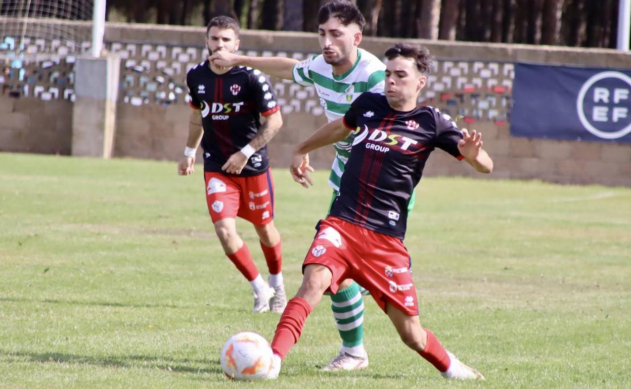 Partido disputado la pasada jornada en Tercera División.