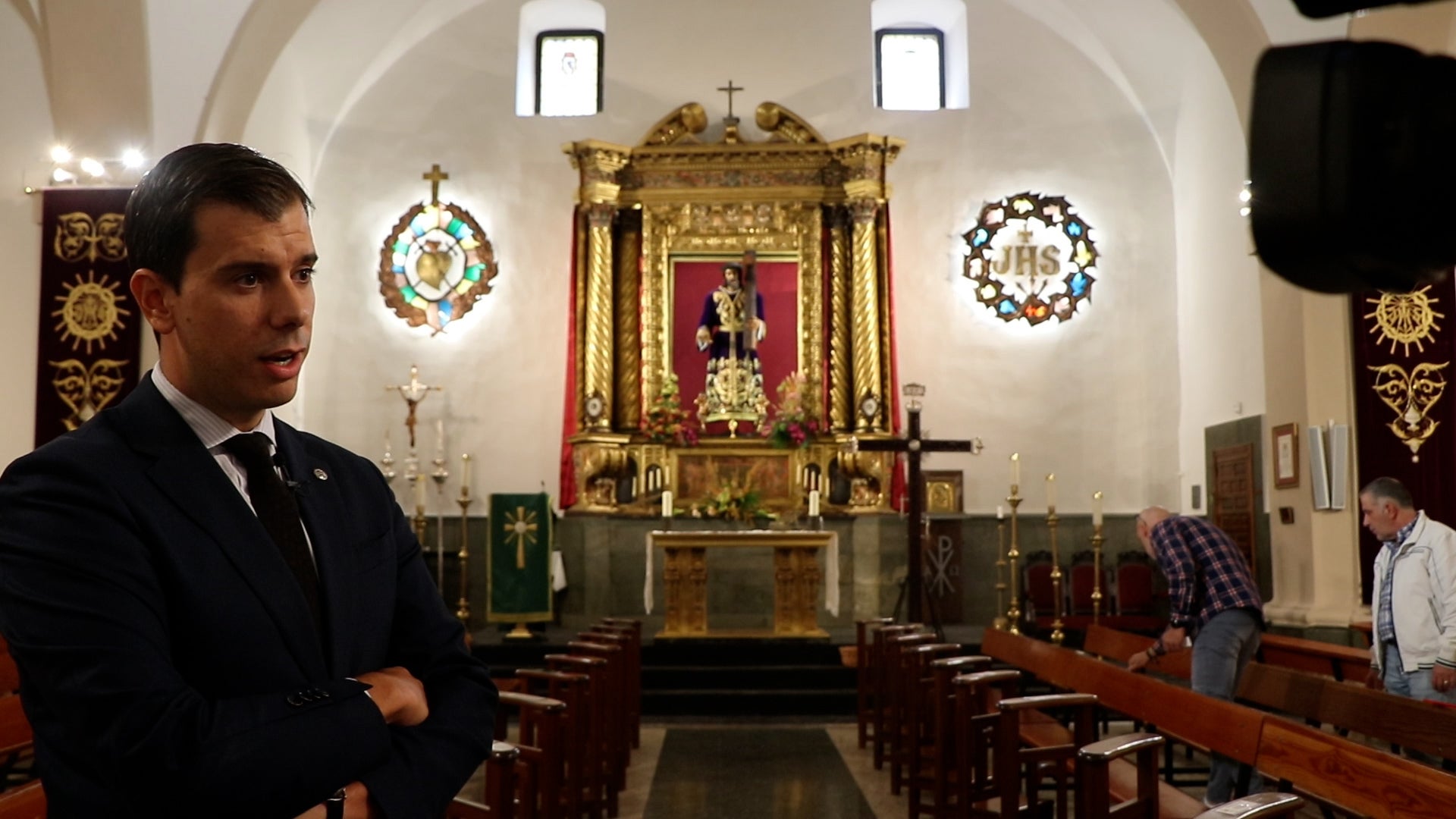 Entrevista a Juan Muñiz, nuevo abad del Dulce Nombre de Jesús Nazareno