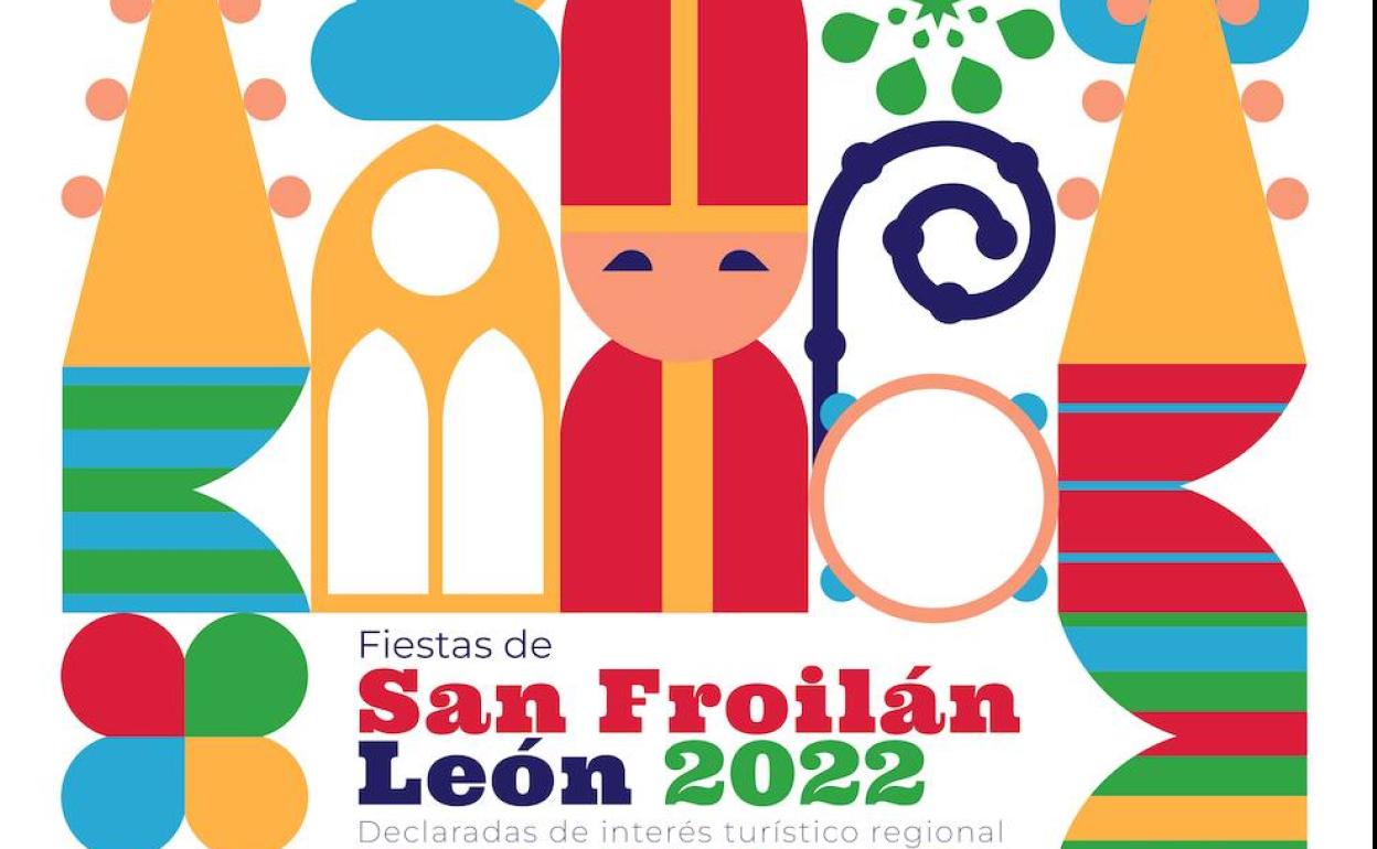 Cartel elegido como ganador para ilustrar las fiestas de San Froilán 2022.