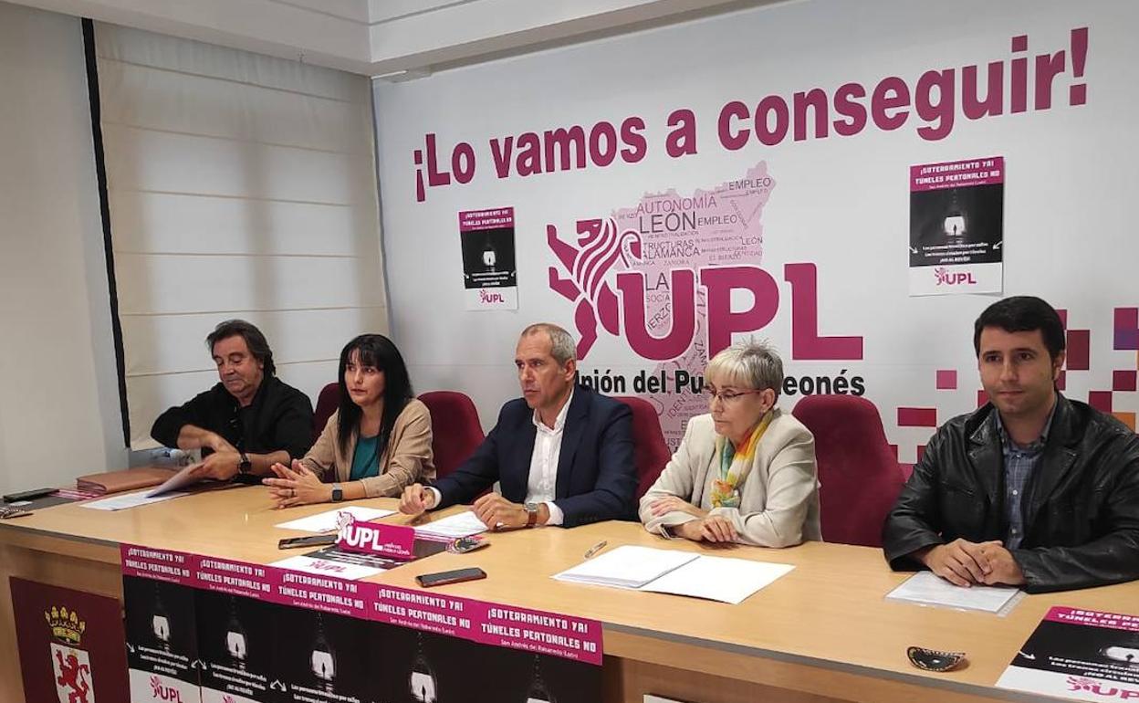 UPL, desde su sede en León, pide una movilización «masiva» el 29 de septiembre para exigir el soterramiento del AVE en San Andrés.