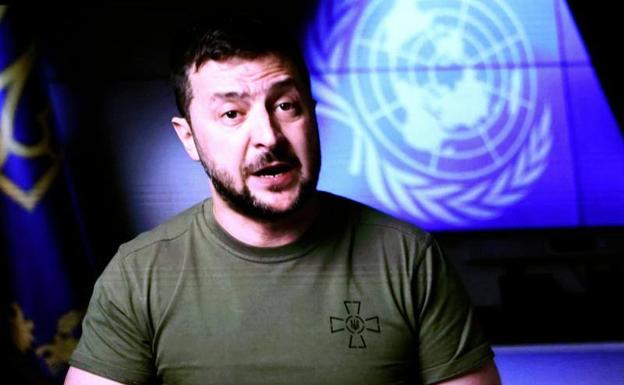 Zelenski pide a la ONU que castigue a Rusia: «Nadie encontrará una vacuna contra el mal de la radiación»