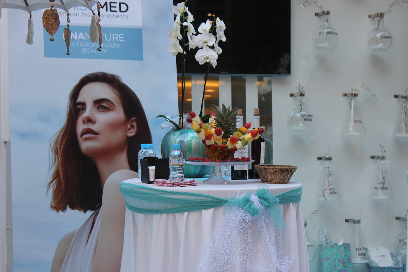 Las actividades especiales durante el jueves y el viernes en el centro de Pilar Rojo por la semana de la belleza. 