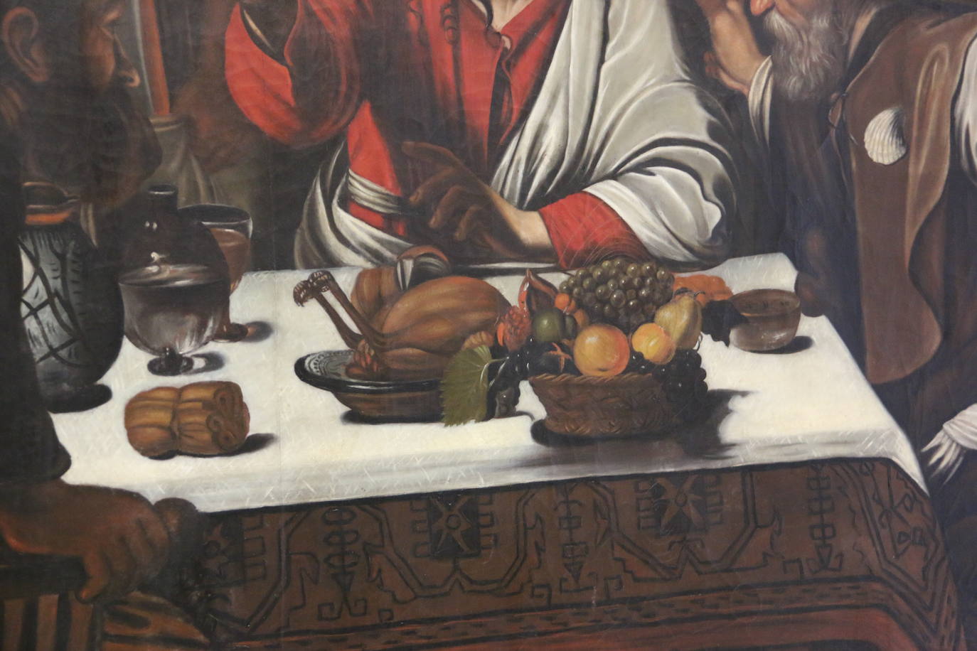 Presentación en la Biblioteca Pública de León de las dos obras restauradas por alumnas de la Escuela de Arte.