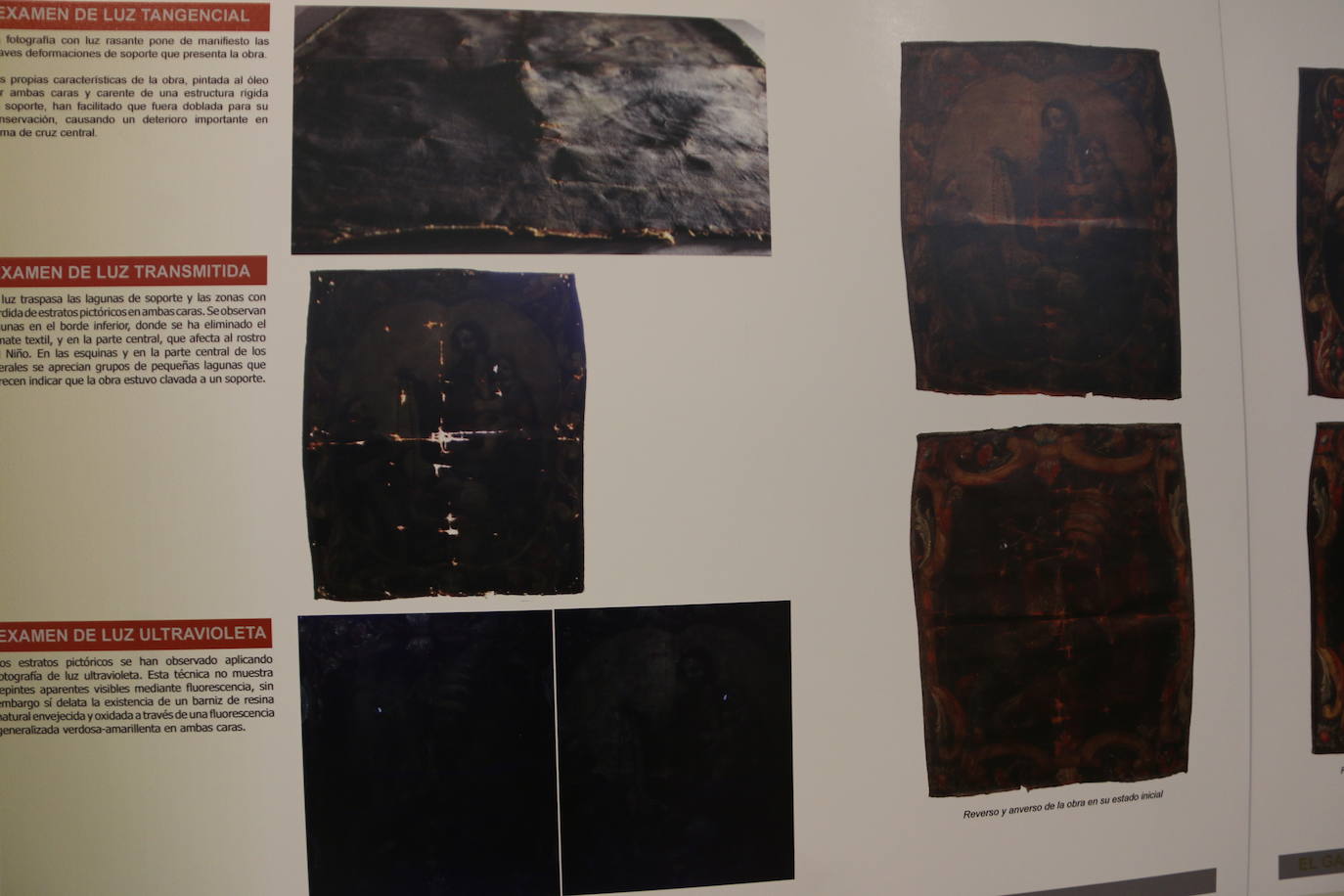 Presentación en la Biblioteca Pública de León de las dos obras restauradas por alumnas de la Escuela de Arte.