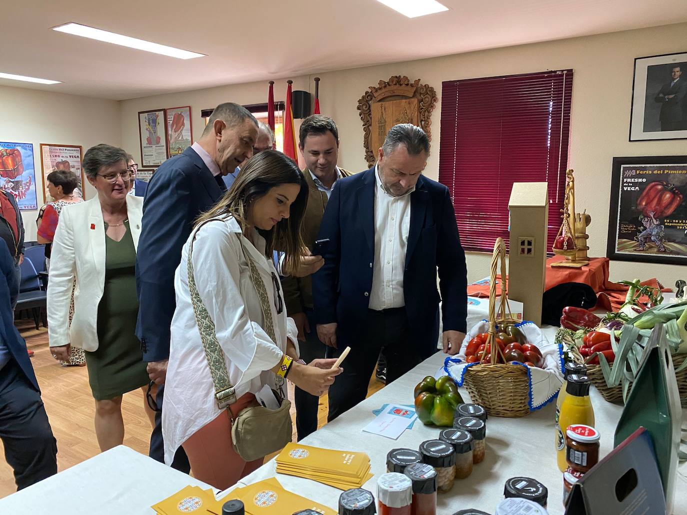 Feria del pimiento y diversos actos de Fresno de la de Vega. 