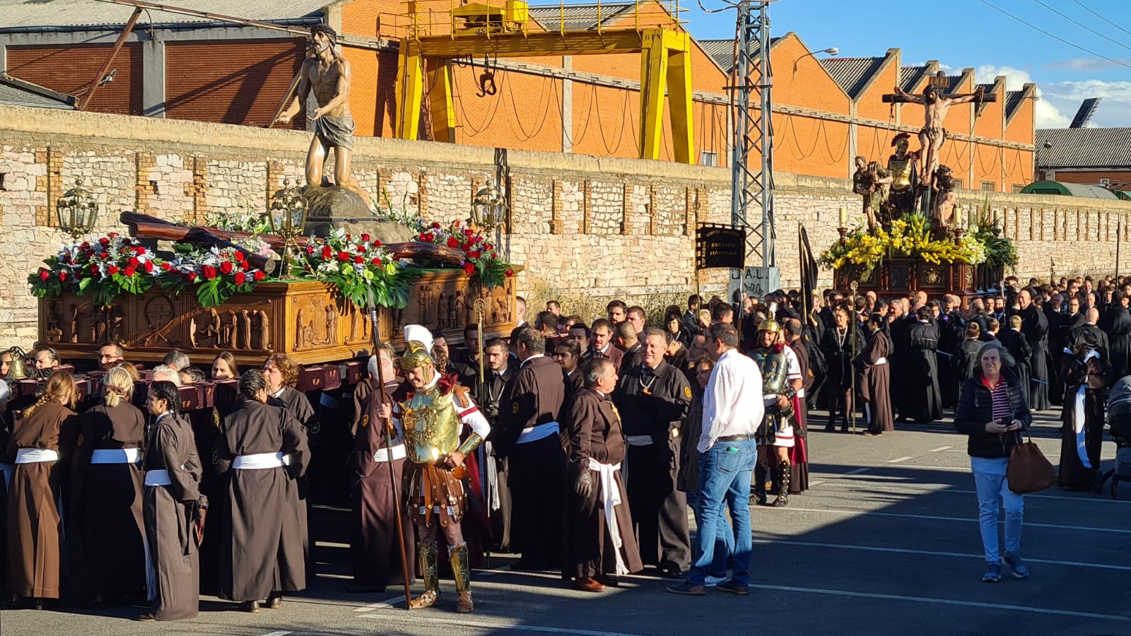 Fotos: Salida de la procesión magna de León