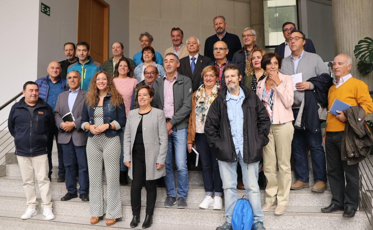 Presentación del informe sobre la situación del Camino del Santiago. 