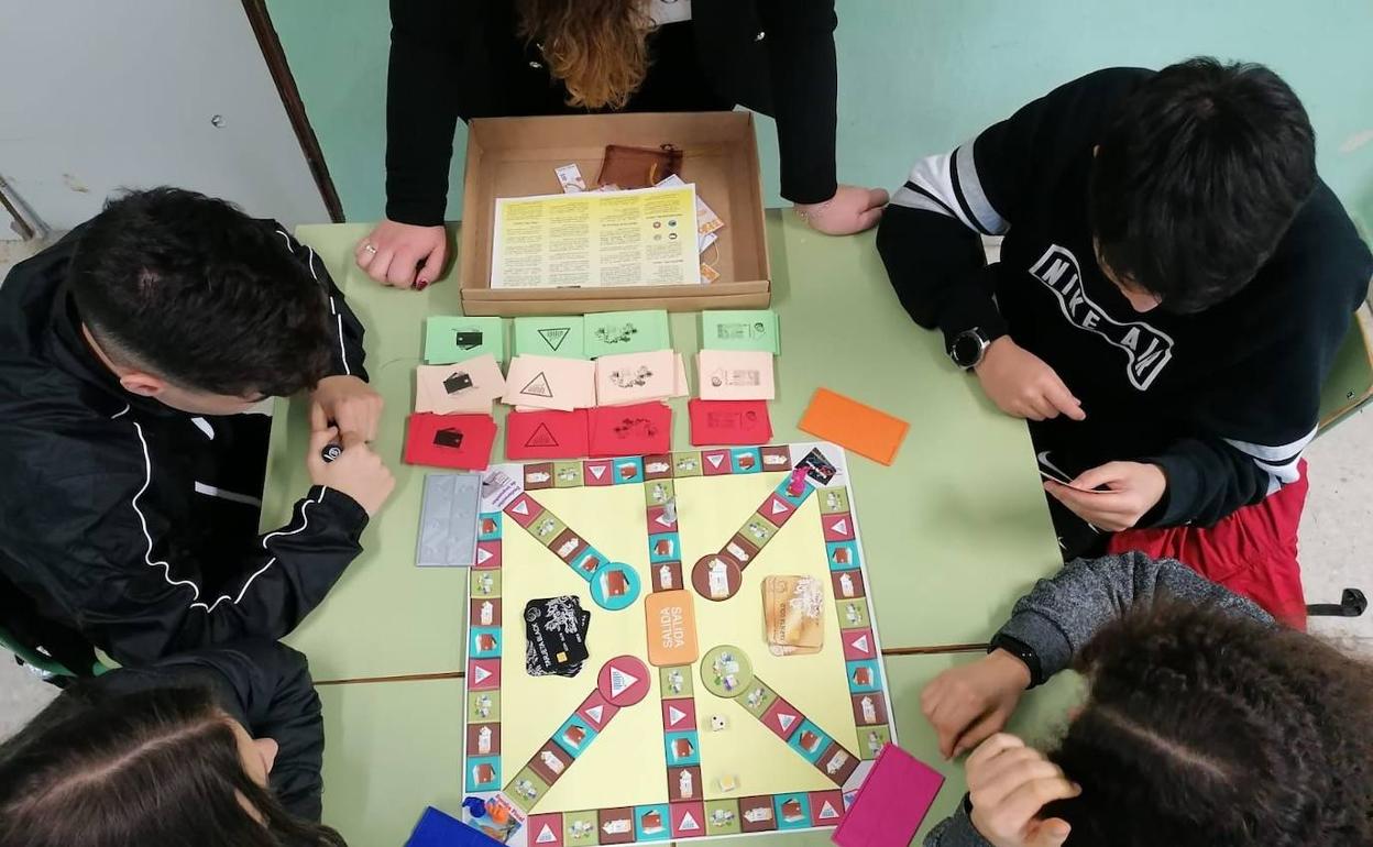 El juego 'Crea tu billete' por el que la Universidad de León ha recibido el premio 'Finanzas para todos'.