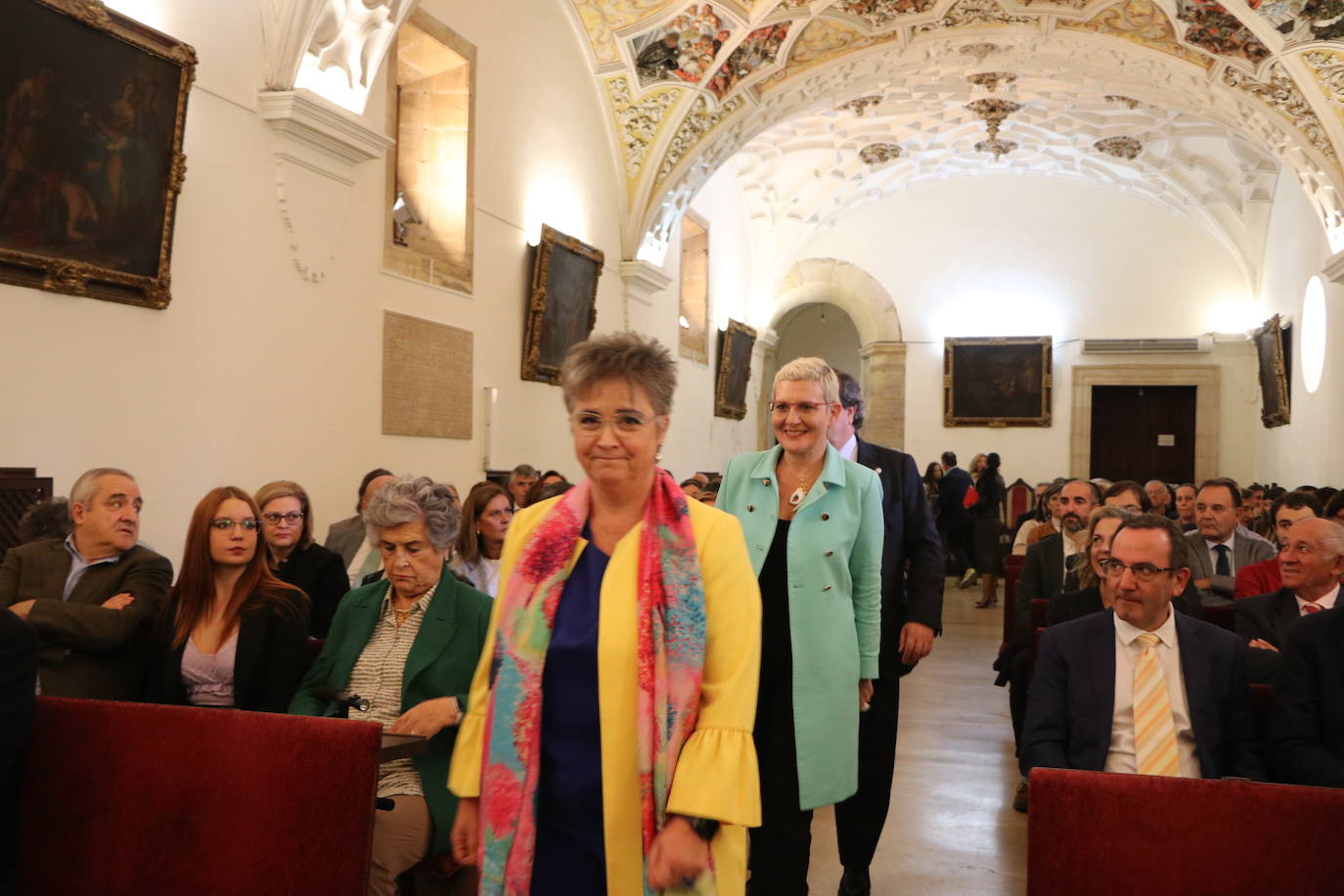 El acto de entrega del Premio Becker a Beatriz Escudero.