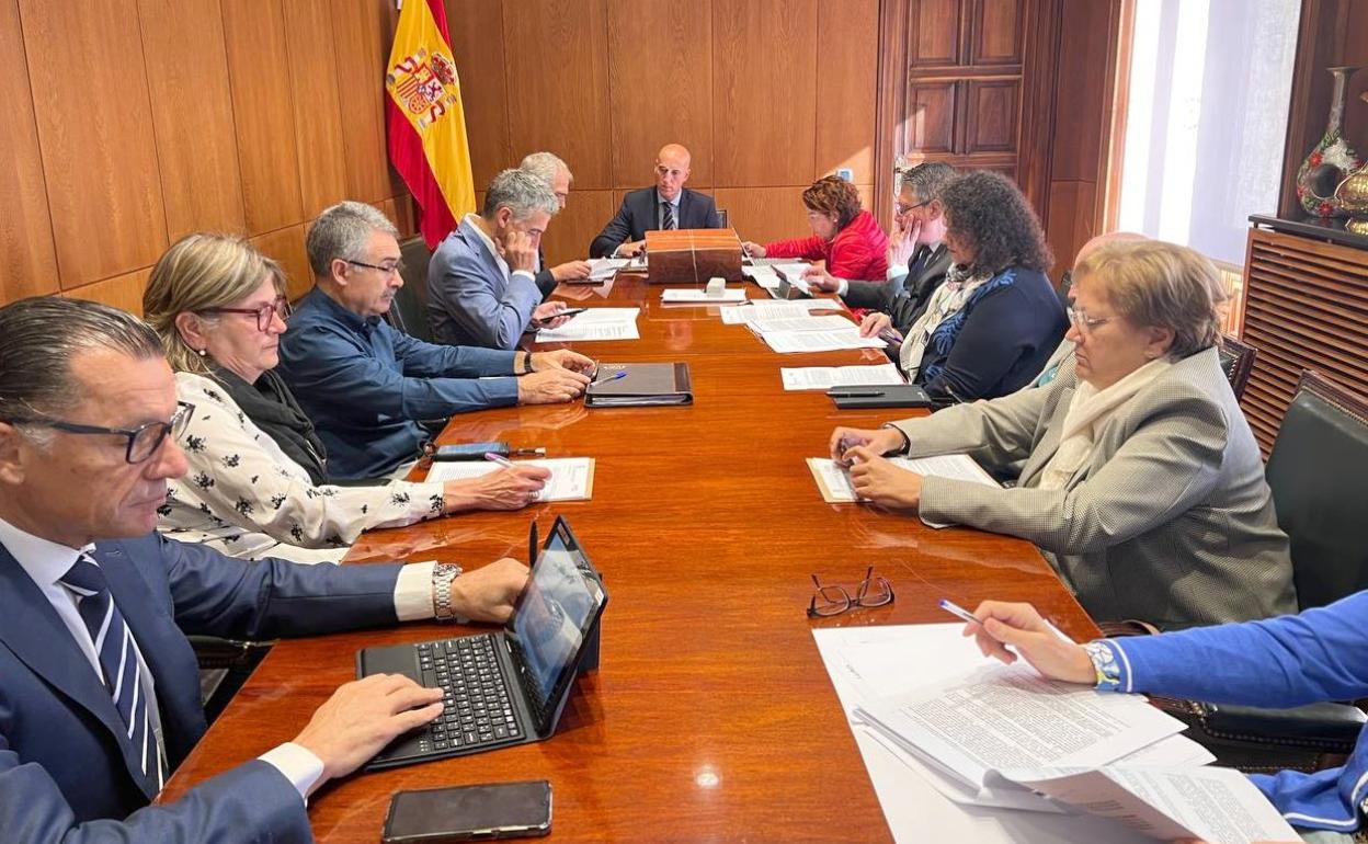 Imagen de la Junta de Gobierno del Ayuntamiento de León celebrada este viernes. 