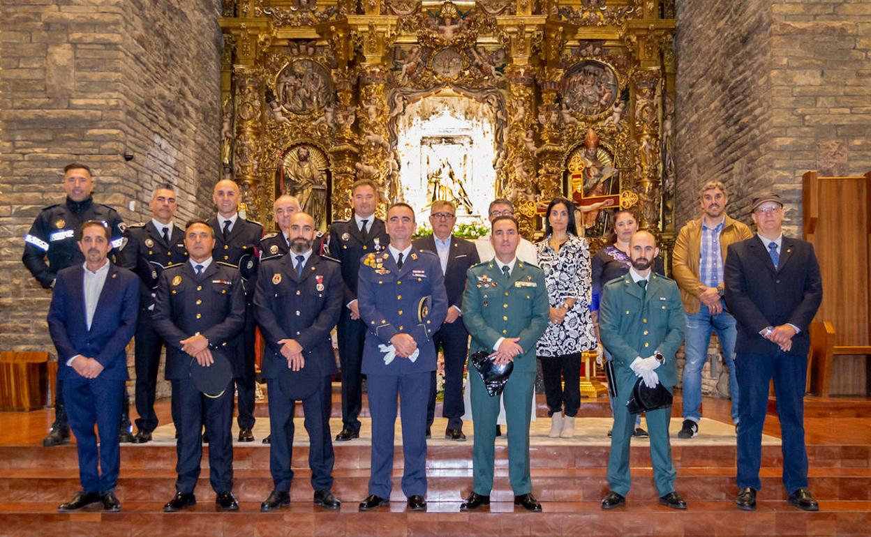 Acto en Valverde de la Virgen.