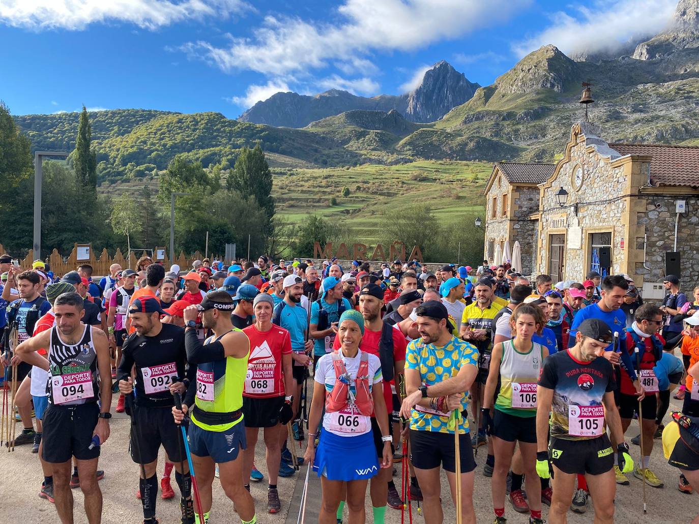 Alrededor de 200 corredores participan en el V Trail de Mampodre.