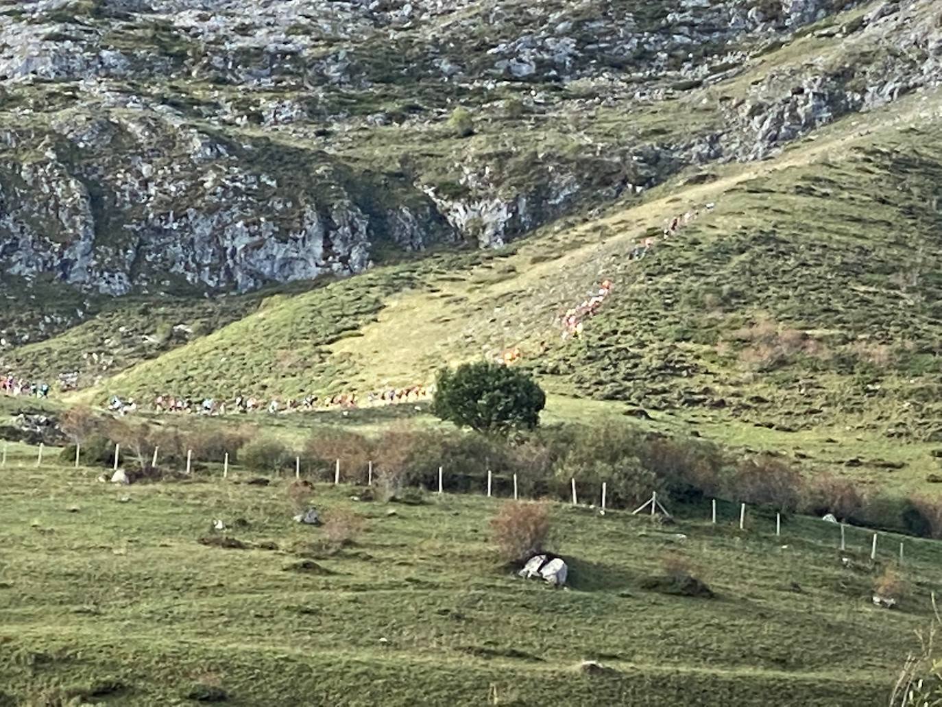 Alrededor de 200 corredores participan en el V Trail de Mampodre.