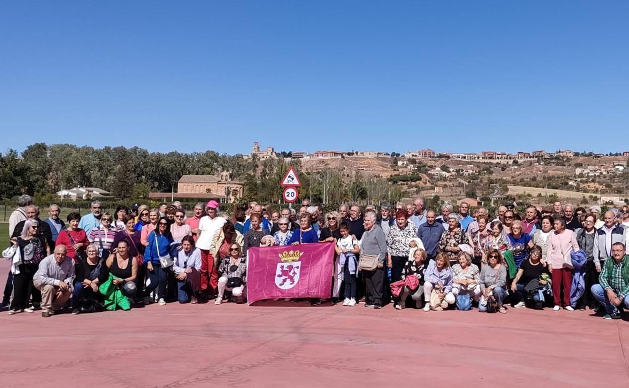 Los vecinos de Sariegos visitan Toro, en Zamora. 