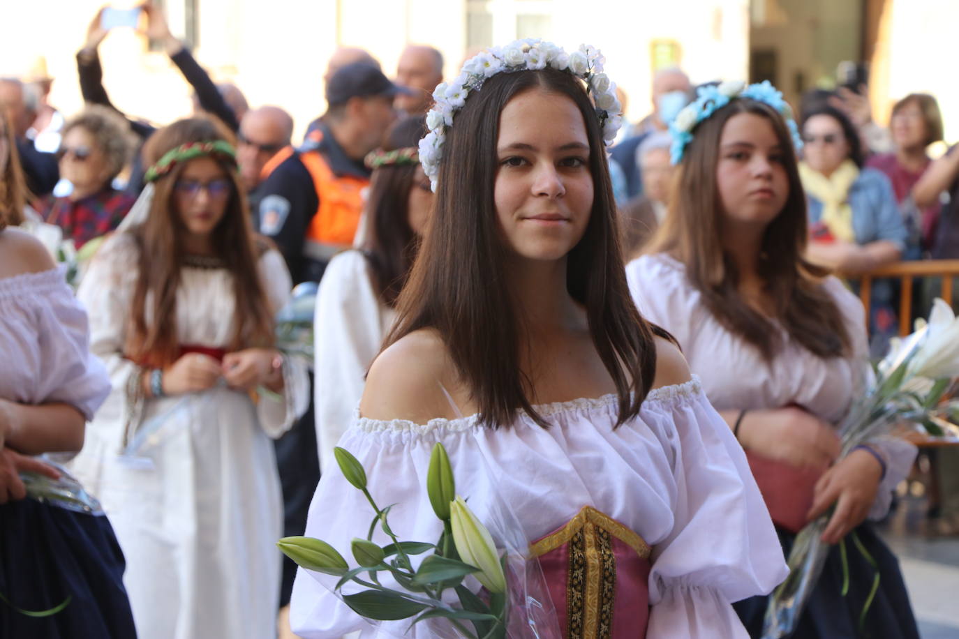 Acto de las Cantaderas durante las fiestas de San Froilán.