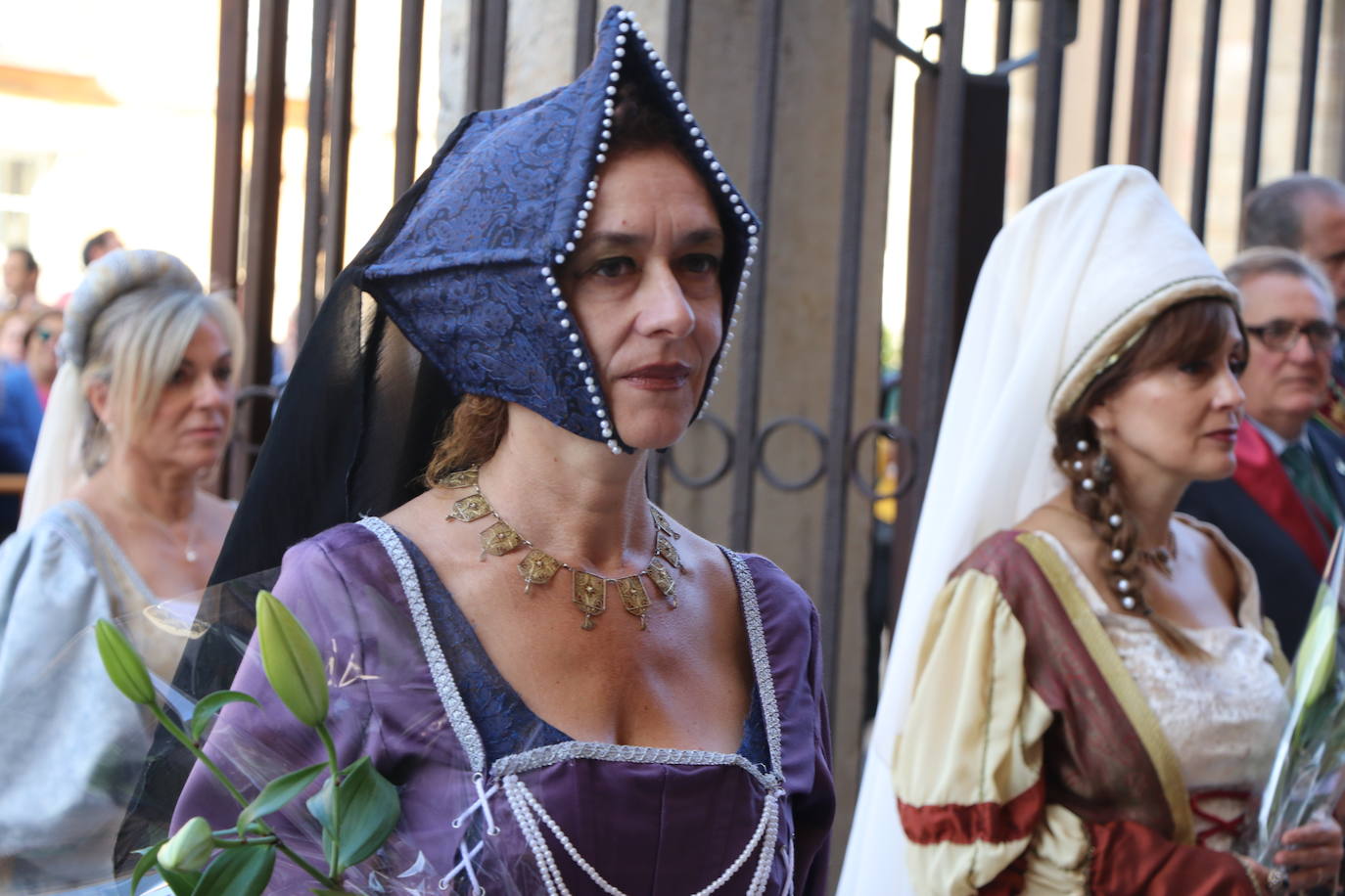 Acto de las Cantaderas durante las fiestas de San Froilán.