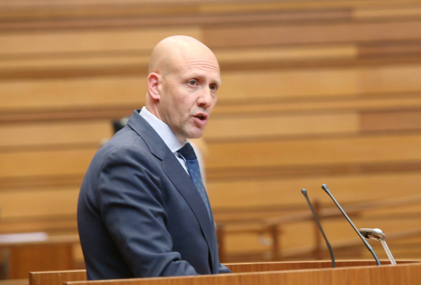 Sesión plenaria en las Cortes con intervención a petición propia del presidente de la Junta, Alfonso Fernández Mañueco, sobre los incendios forestales