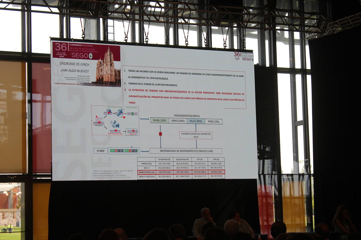 Inauguración del 36 Congreso Nacional de la Sección de Ginecología Oncológica y Patología Mamaria.