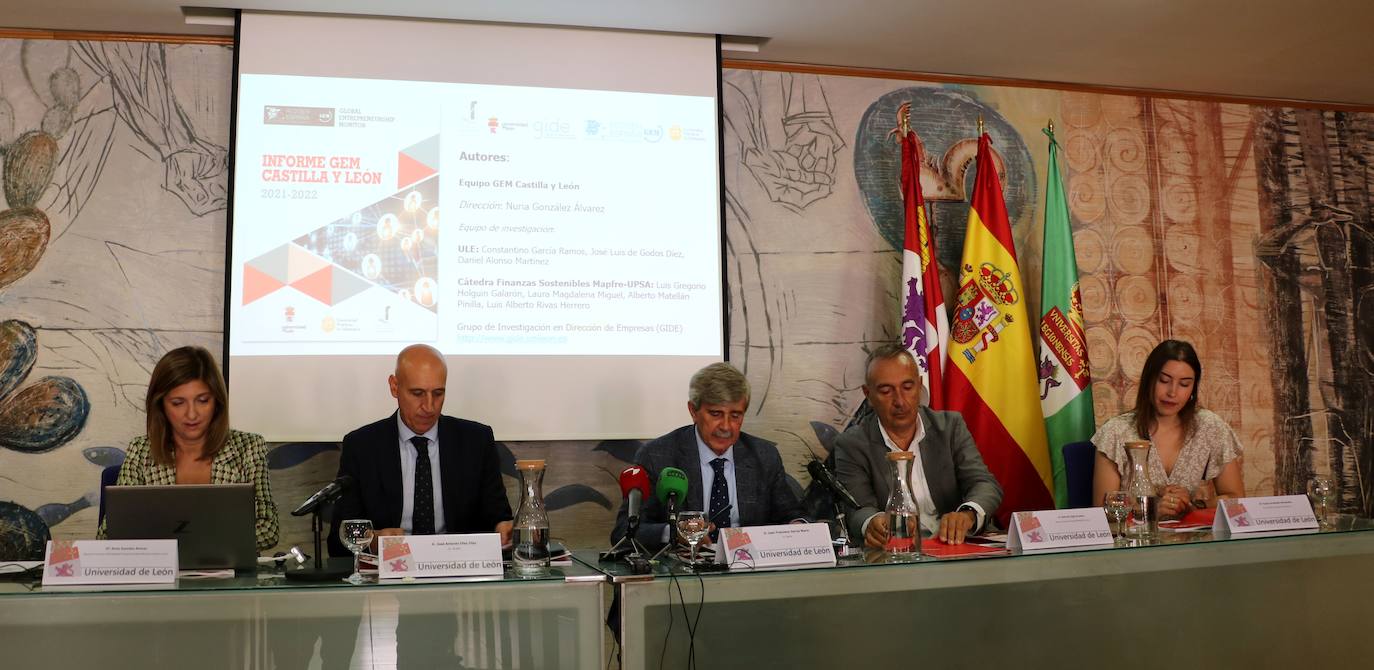 Presentación del informe GEM en la Universidad de León