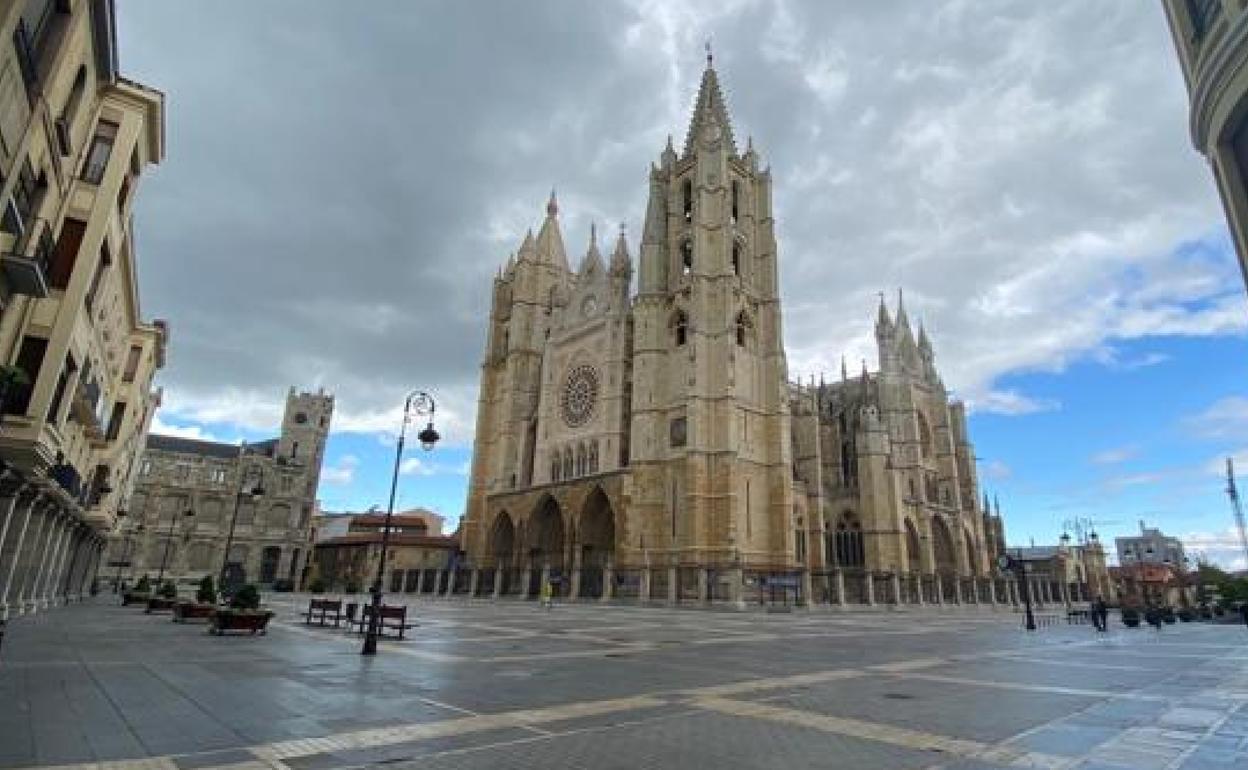 Imagen de archivo de la Catedral de León. 