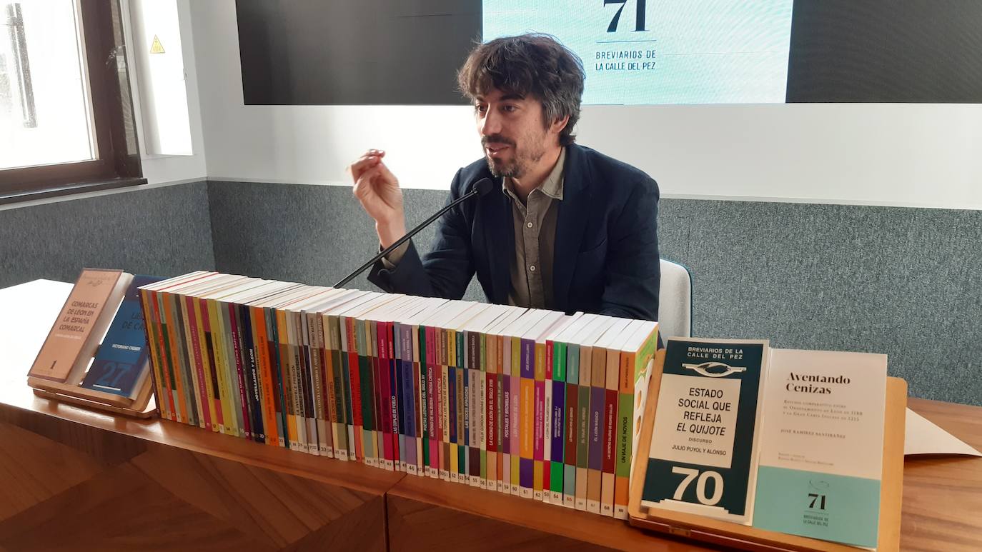 El libro, 'Aventando cenizas. Estudio comparativo entre el Ordenamiento de León de 1188 y la Gran Carta Inglesa de 1215', hace el número 71 de esta colección propia de la Diputación provincial 