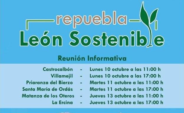 Reuniones programadas para el proyecto repuebla. 