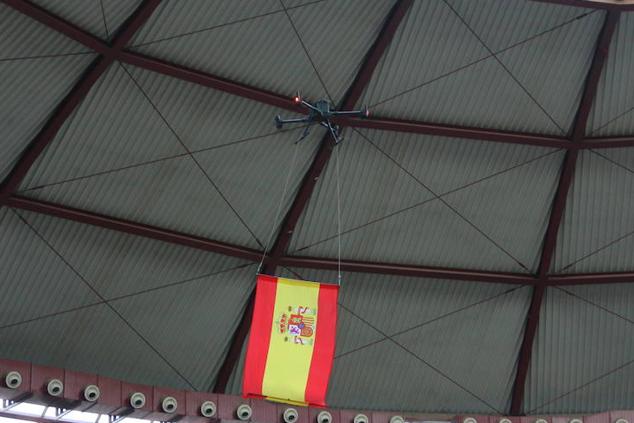 Demostración de procedimientos de actuación de la Guardia Civil en la Plaza de Toros de León