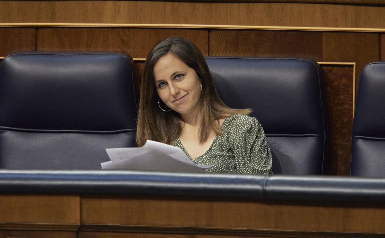 La ministra de Derechos Sociales, Ione Belarra. 