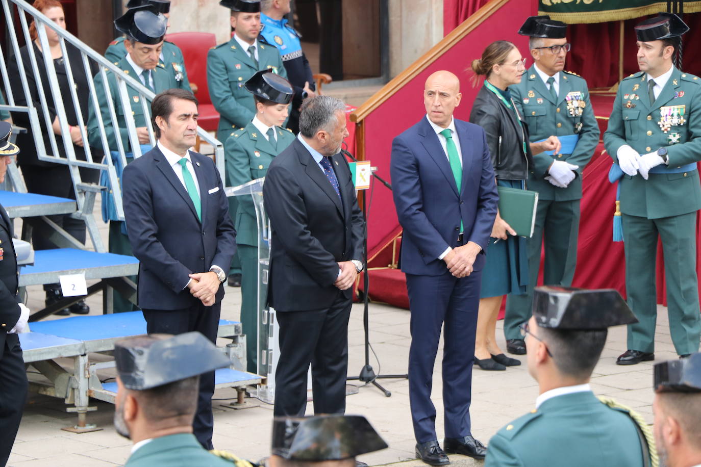 Acto central de la semana institucional de la Guardia Civil en León. 