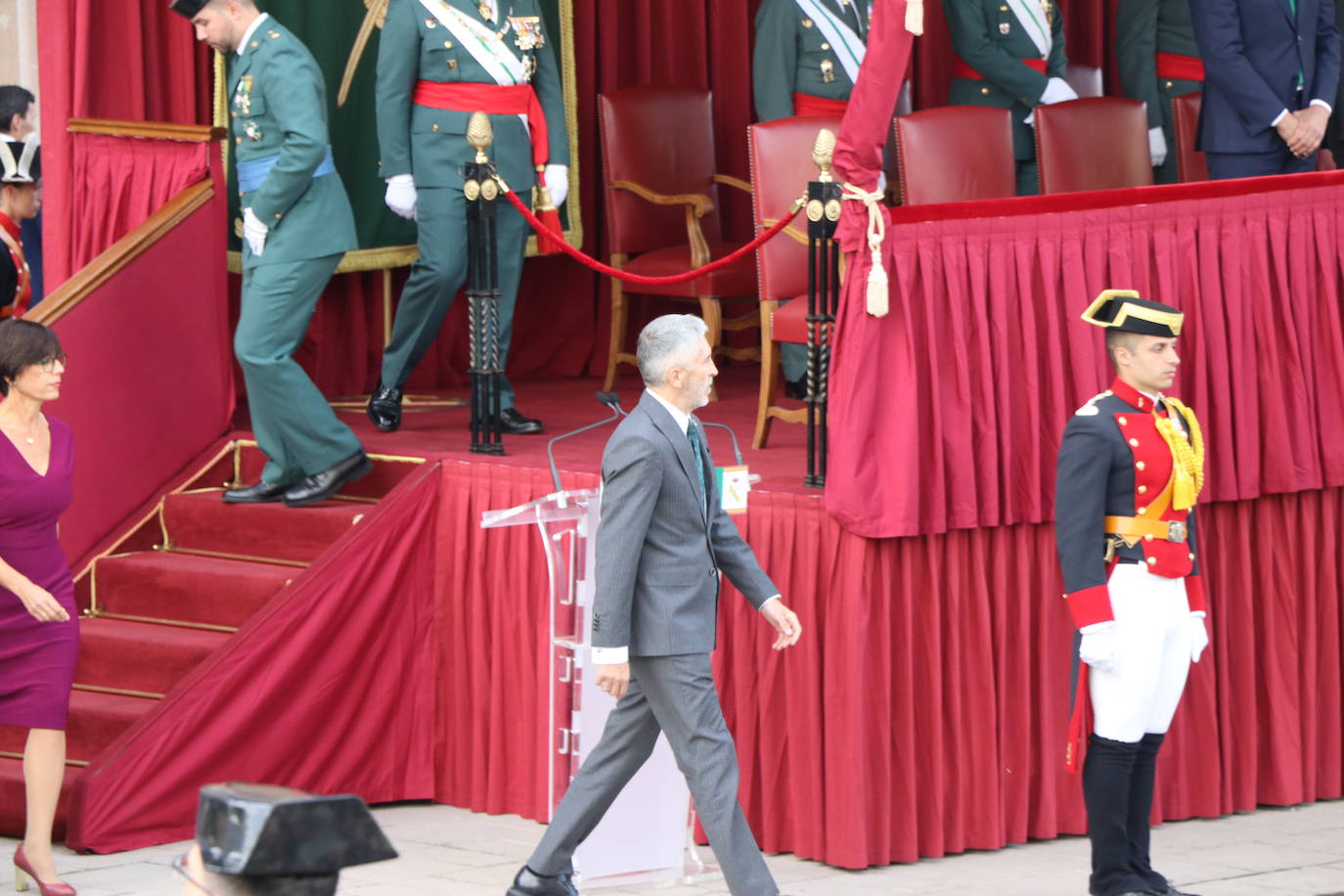 Acto central de la semana institucional de la Guardia Civil en León. 