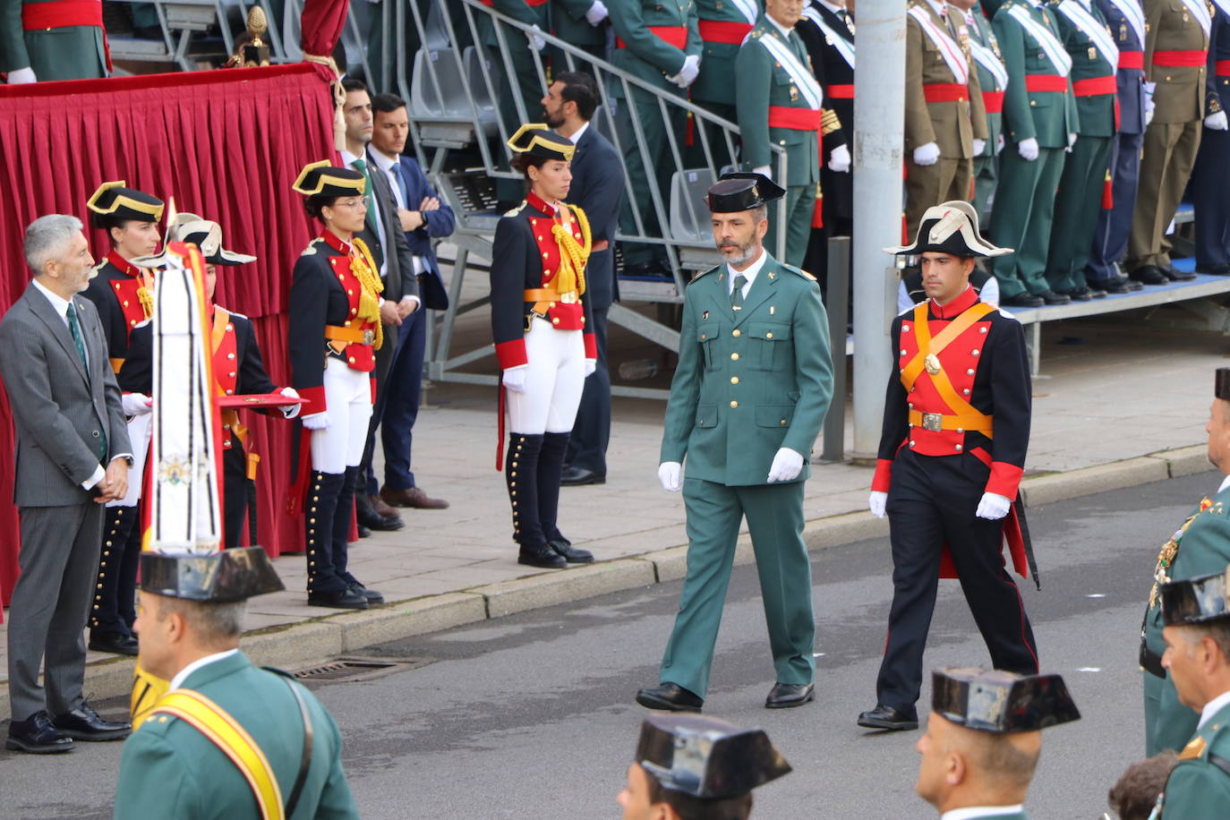 Acto central de la semana institucional de la Guardia Civil en León. 