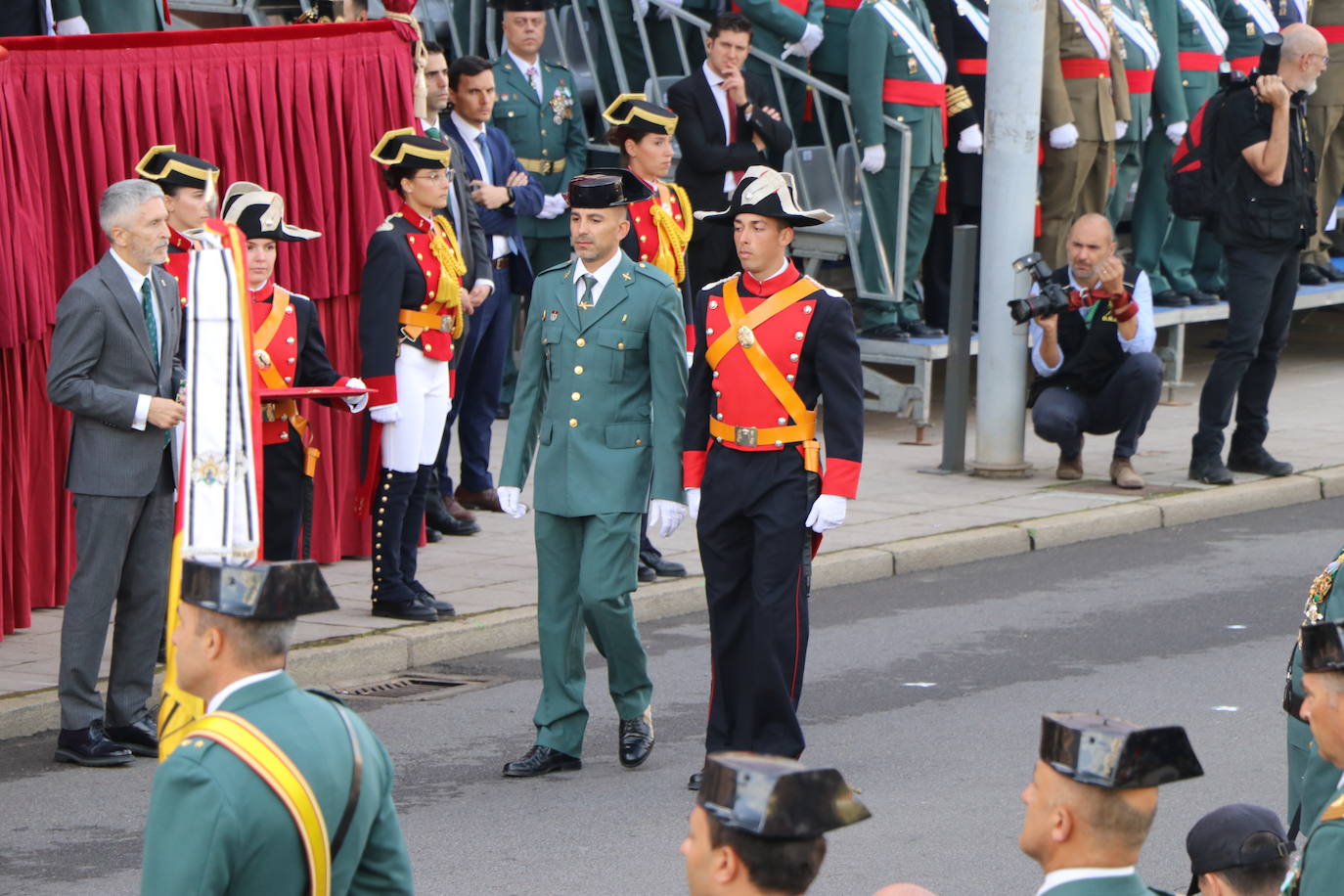 Acto central de la semana institucional de la Guardia Civil en León. 