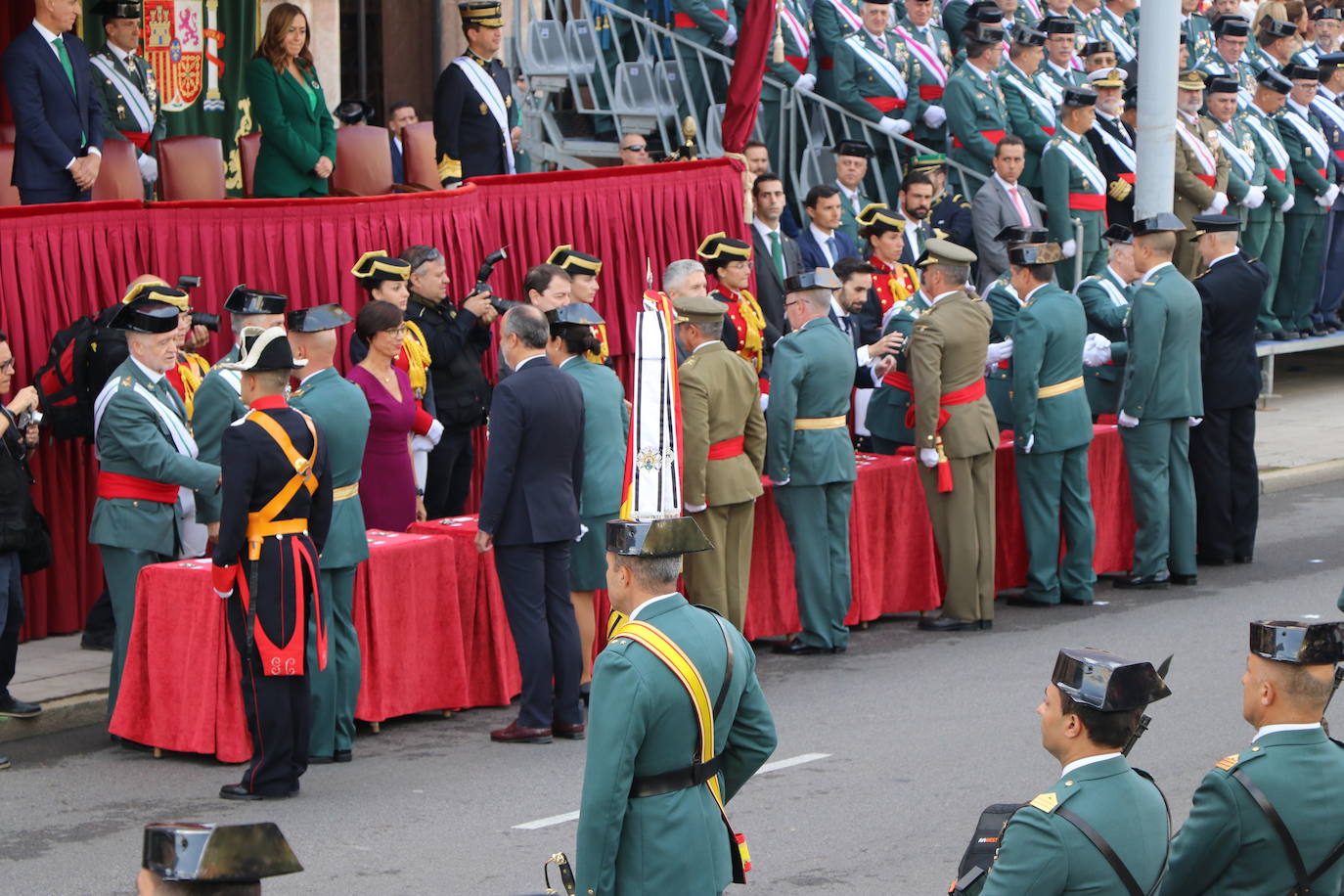 Acto central de la semana institucional de la Guardia Civil en León. 