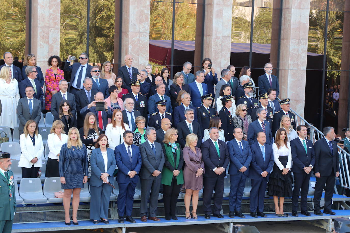 Acto central de la semana institucional de la Guardia Civil en León. 