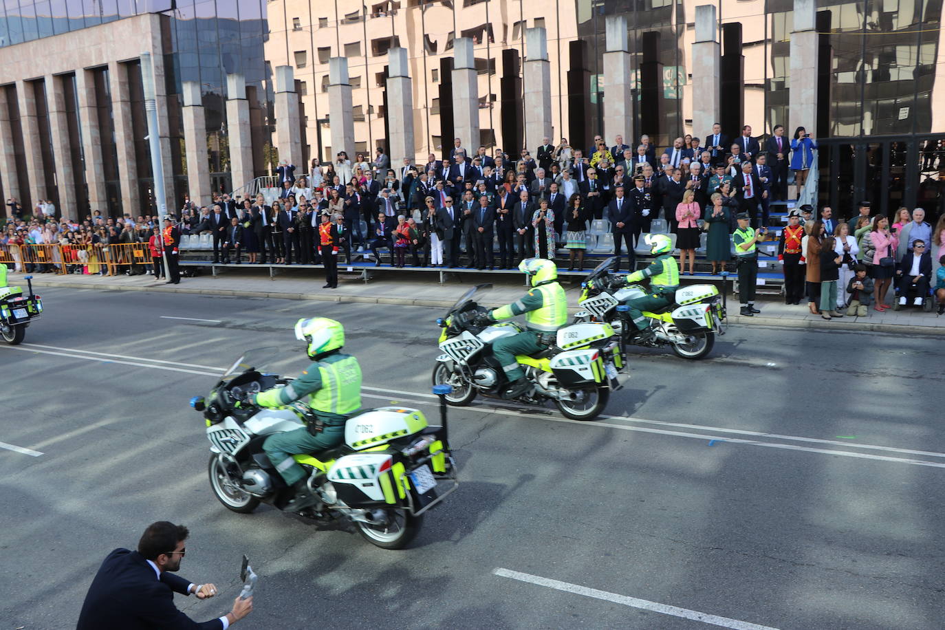 Acto central de la semana institucional de la Guardia Civil en León. 