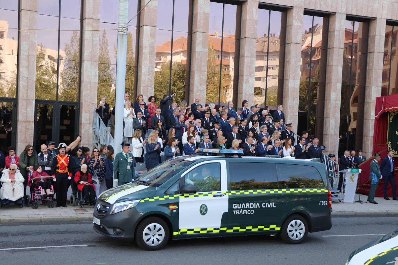 Acto central de la semana institucional de la Guardia Civil en León. 