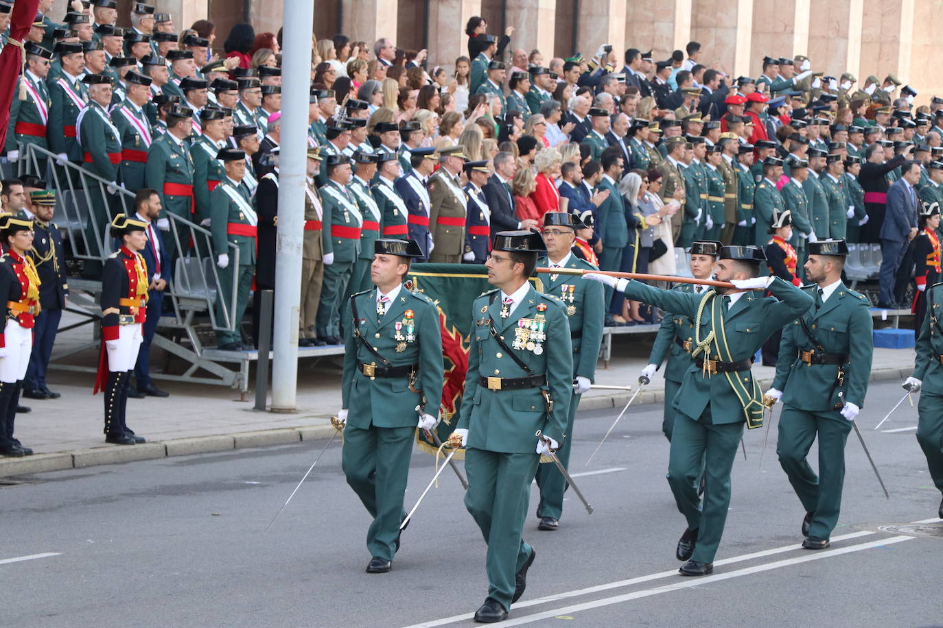 Acto central de la semana institucional de la Guardia Civil en León. 