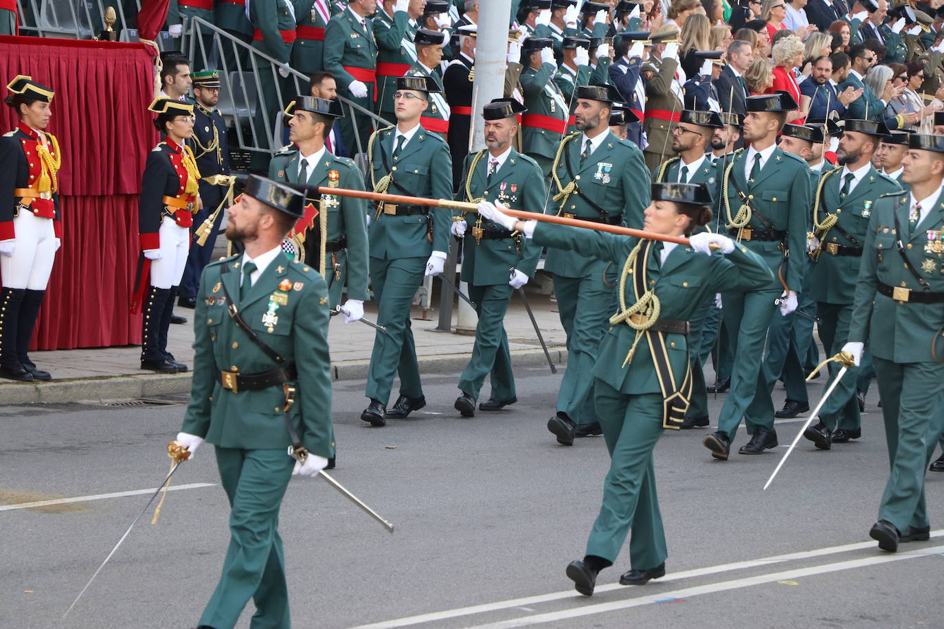 Acto central de la semana institucional de la Guardia Civil en León. 