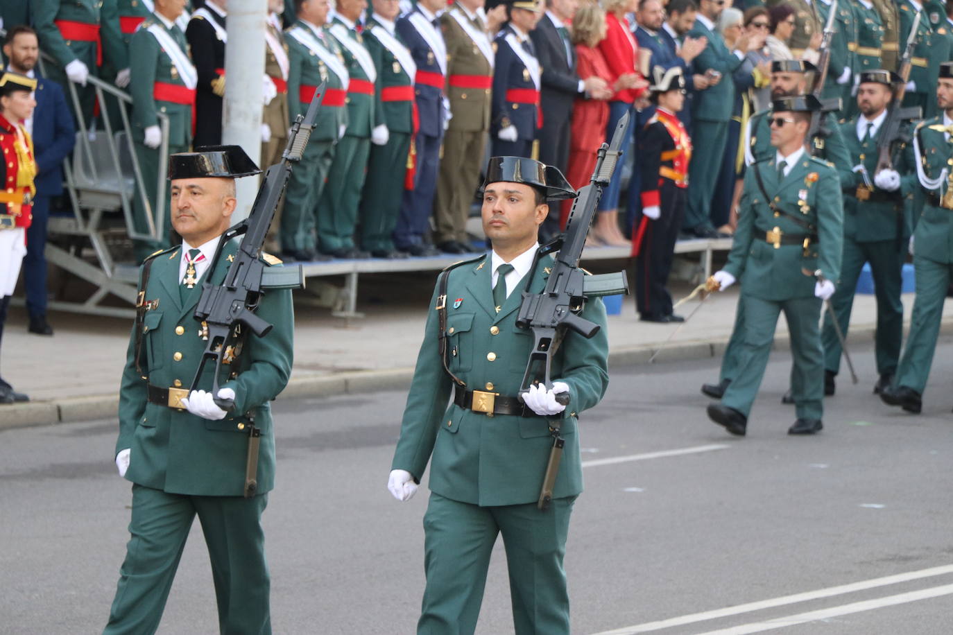 Acto central de la semana institucional de la Guardia Civil en León. 