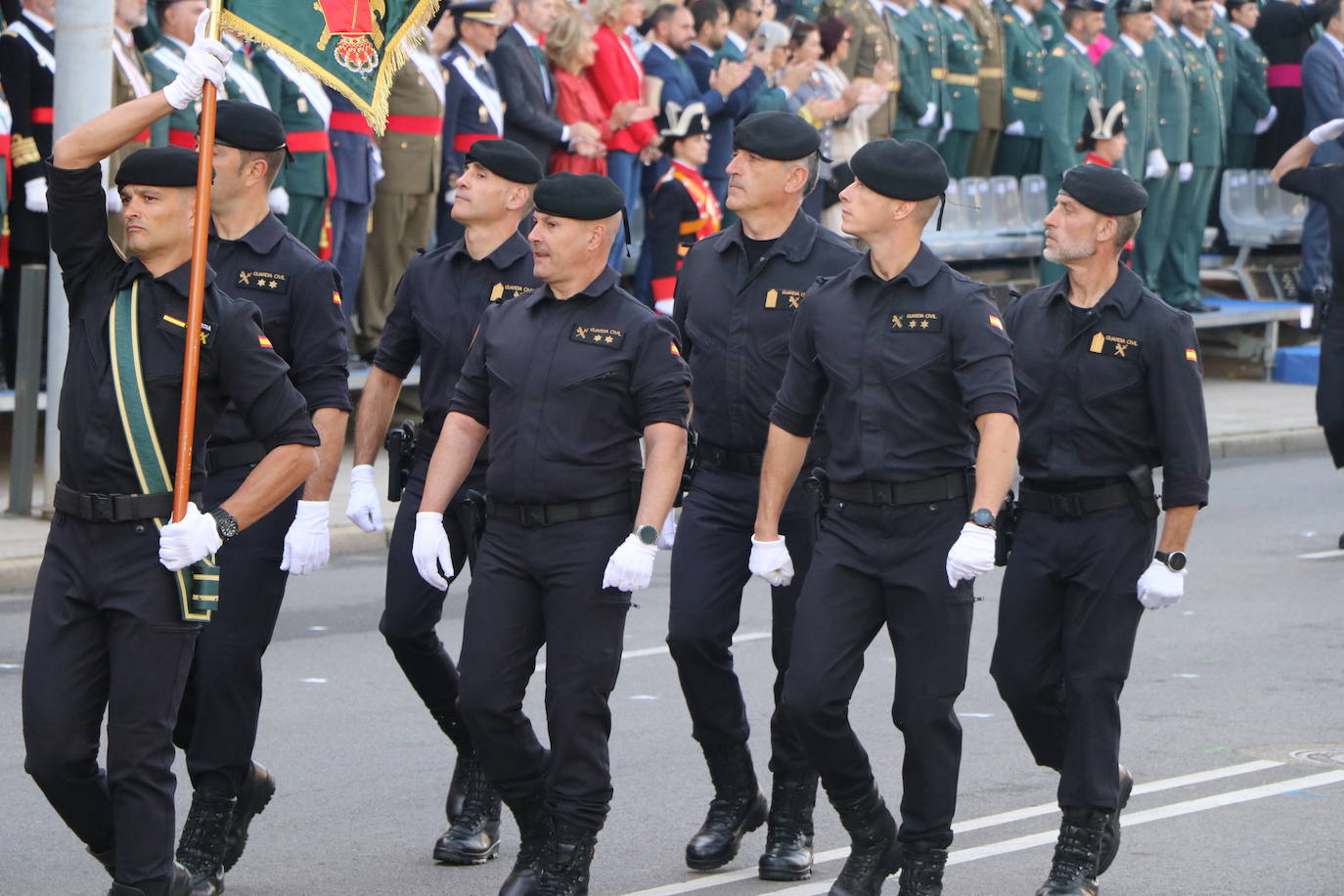 Acto central de la semana institucional de la Guardia Civil en León. 