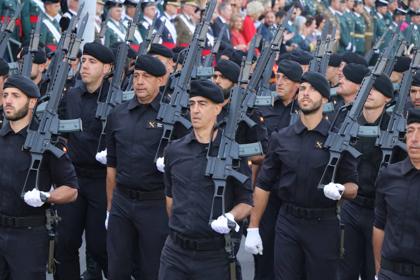 Acto central de la semana institucional de la Guardia Civil en León. 