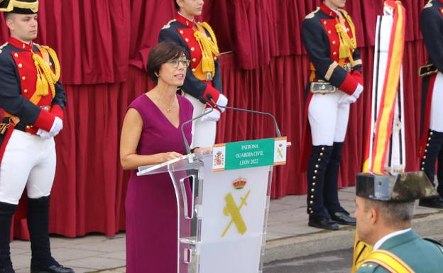 María Gámez busca incrementar la presencia de la mujer en la Guardia Civil hasta el 20% en la próxima década