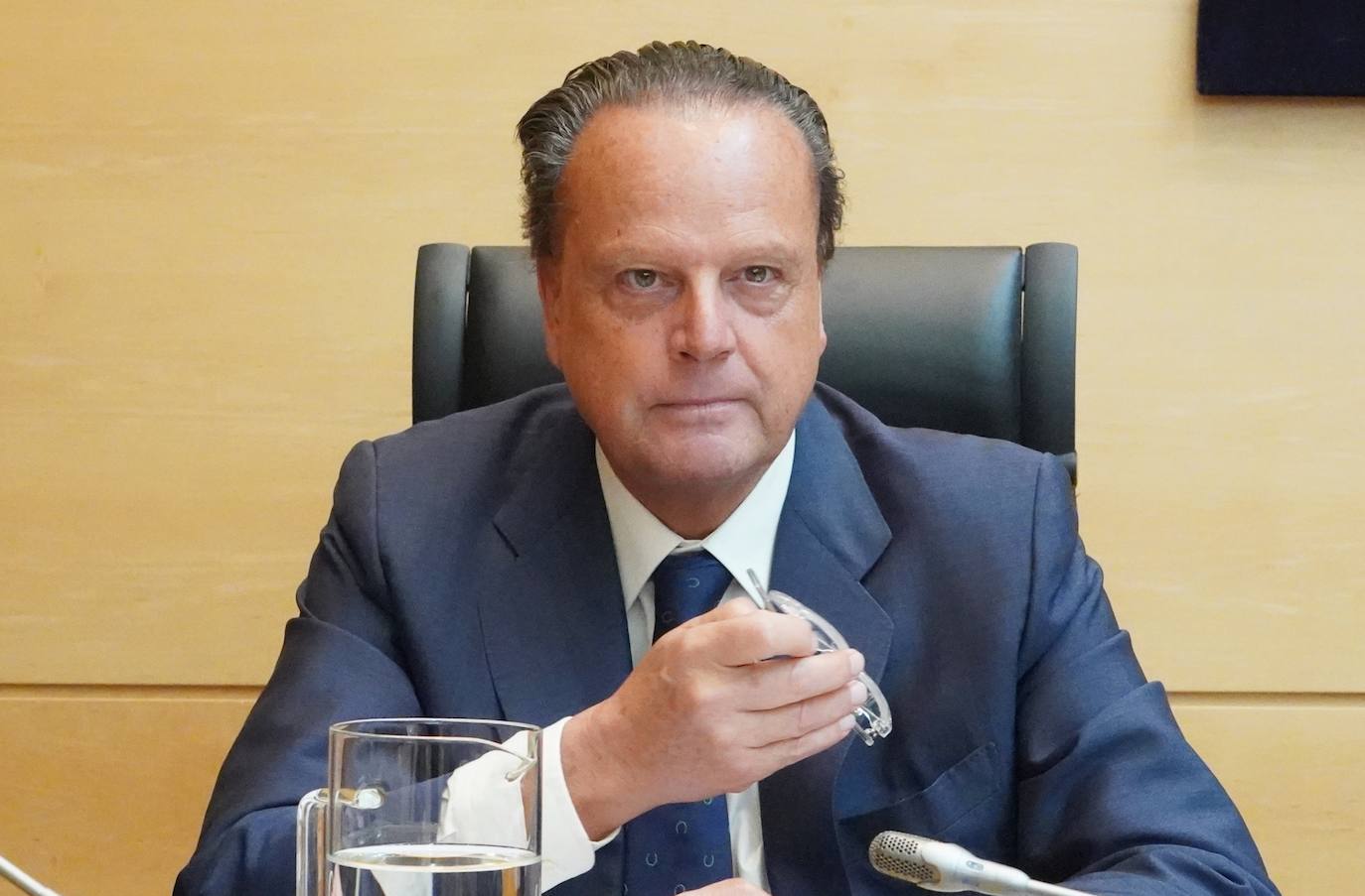 El presidente del Consejo de Cuentas de Castilla y León, Mario Amilivia, comparece para presentar el Informe 'Análisis económico financiero del impacto de la COVID-19 en la Comunidad Autónoma de Castilla y León, específicamente las entidades del sector público de la Comunidad sujetas al régimen de contabilidad pública'.